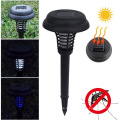 Home Garden Solar Bug Electronic Bug Zapper com UV Light LED Mosquito Killer Inseto Trap luz